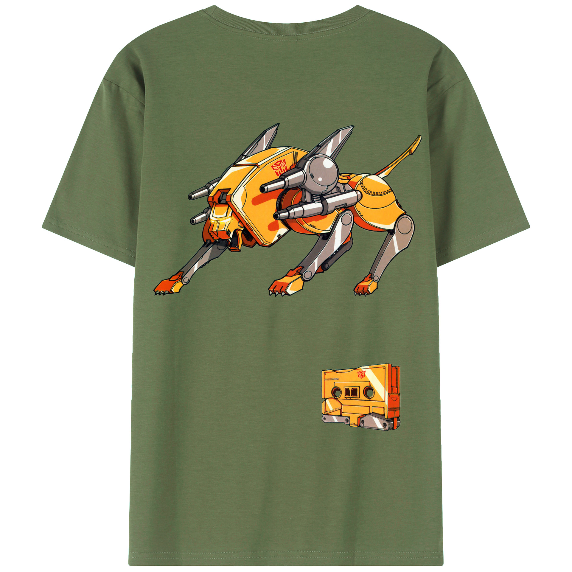 （画像用）  綿100％ メンズ半袖Tシャツ（バックプリント） 通気性